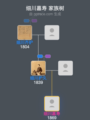 细川嘉寿家族树全览