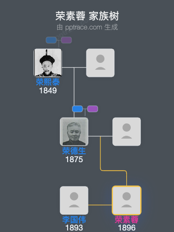 荣素蓉 家族树全览