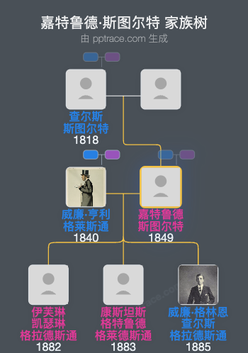 嘉特鲁德·斯图尔特家族树全览