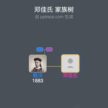 邓佳氏家族树全览