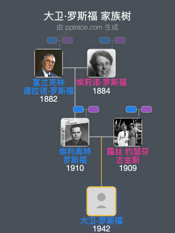 大卫·罗斯福家族树全览