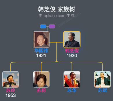 韩芝俊 家族树全览