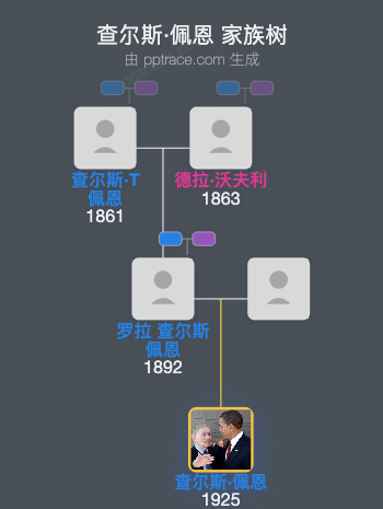 查尔斯·佩恩家族树全览