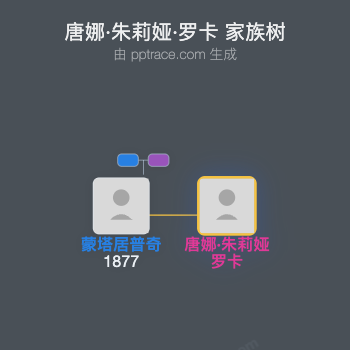 唐娜·朱莉娅·罗卡家族树全览