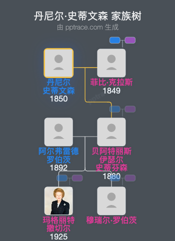 丹尼尔·史蒂文森家族树全览