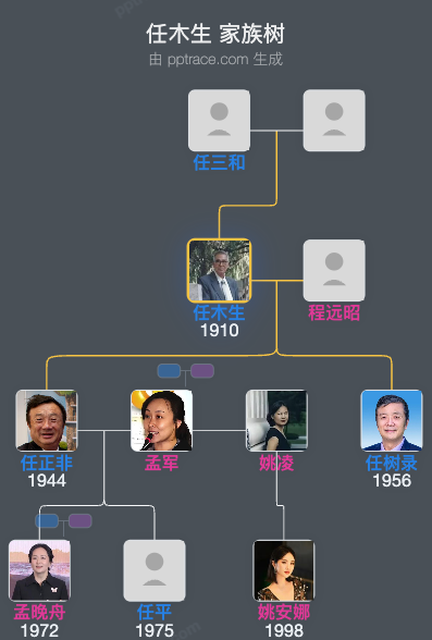 任木生 家族树全览