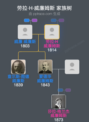 劳拉·H·威廉姆斯家族树全览