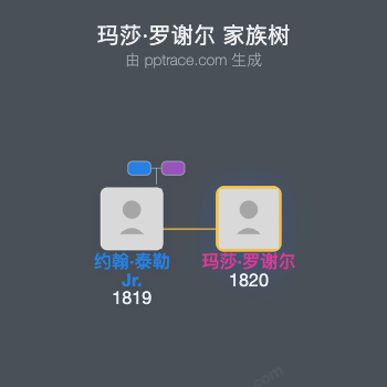 玛莎·罗谢尔家族树全览