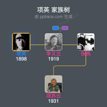 项英 家族树全览