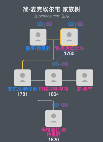 简·麦克埃尔韦家族树全览