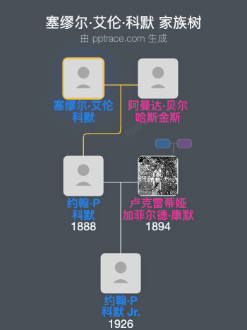 塞缪尔·艾伦·科默家族树全览