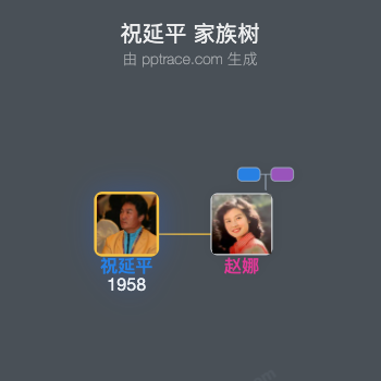 祝延平 家族树全览