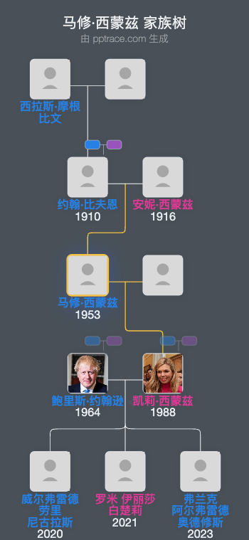 马修·西蒙兹家族树全览