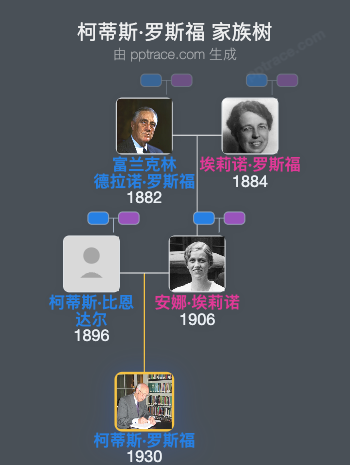 柯蒂斯·罗斯福家族树全览