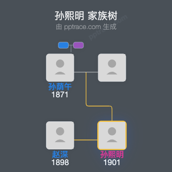 孙熙明家族树全览