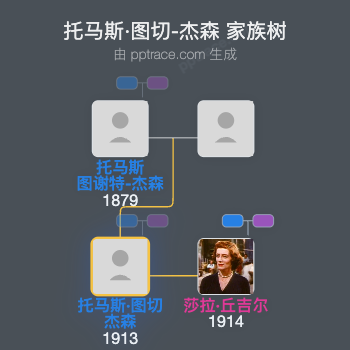 托马斯·图切-杰森，第三十三代奥德利男爵家族树全览