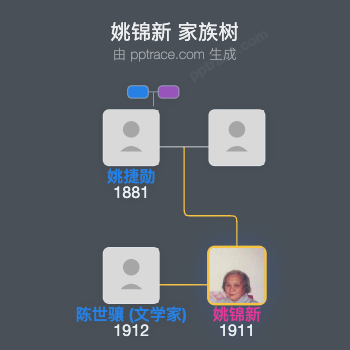 姚锦新 家族树全览