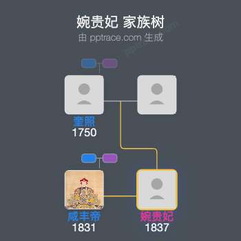 婉贵妃家族树全览