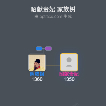 昭献贵妃家族树全览