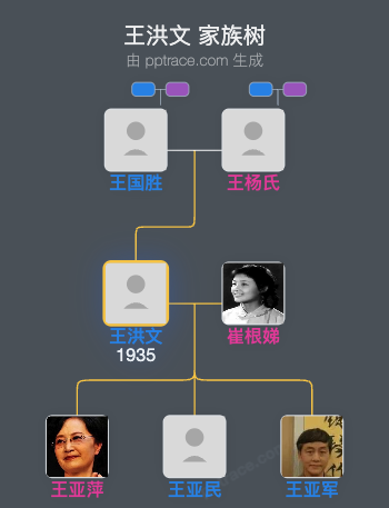 王洪文 家族树全览