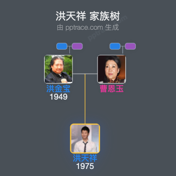 洪天祥 家族树全览