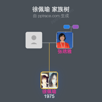 徐佩瑜 家族树全览
