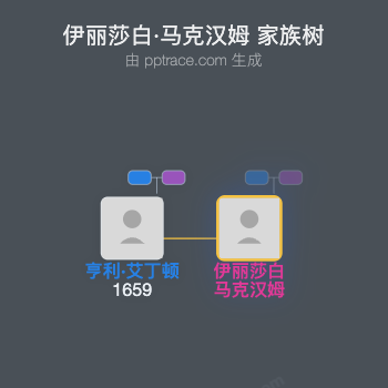 伊丽莎白·马克汉姆家族树全览