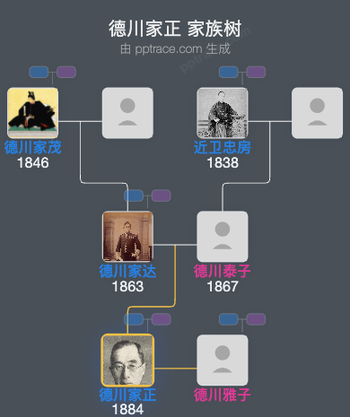 德川家正家族树全览