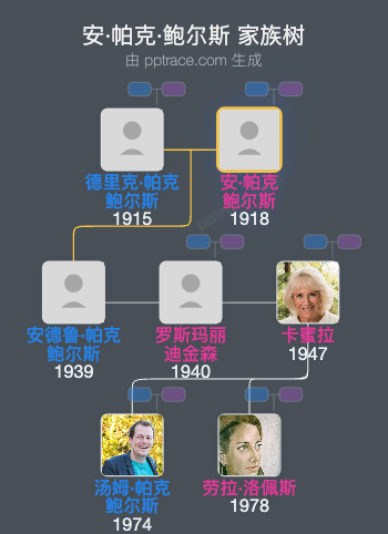 安·帕克·鲍尔斯家族树全览