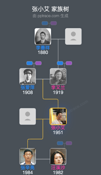 张小艾 家族树全览