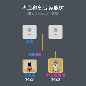 孝庄睿皇后家族树全览