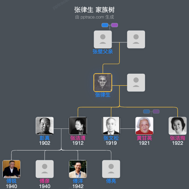 张律生 家族树全览