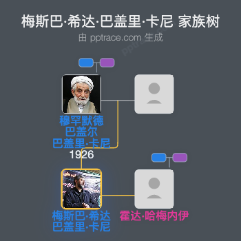 梅斯巴·希达·巴盖里·卡尼家族树全览