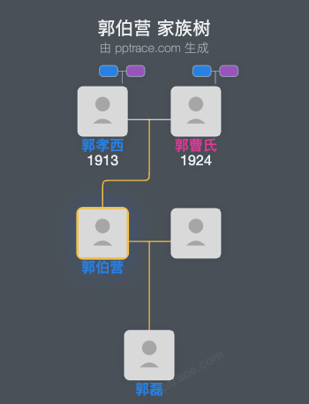 郭伯营 家族树全览