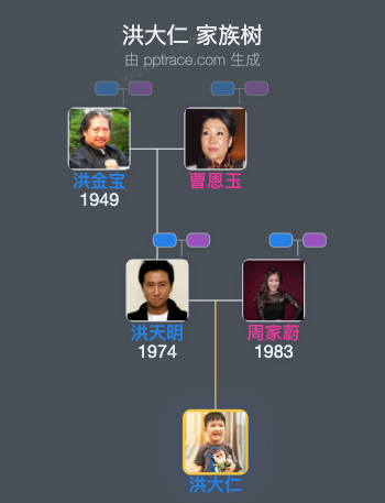 洪大仁 家族树全览