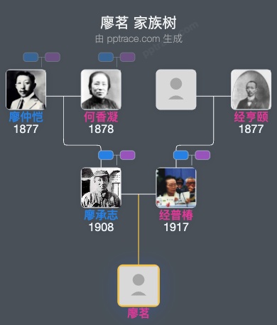 廖茗 家族树全览