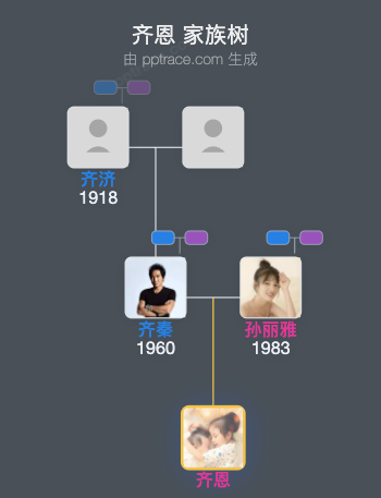 齐恩 家族树全览