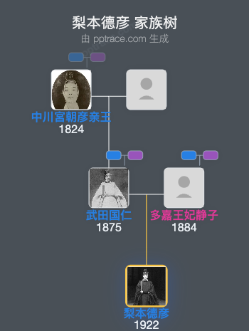 梨本德彦家族树全览