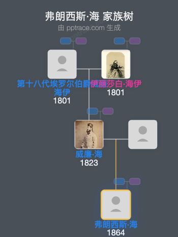 弗朗西斯·海家族树全览