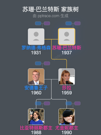 苏珊·巴兰特斯家族树全览