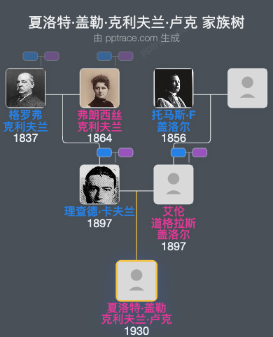夏洛特·盖勒·克利夫兰·卢克家族树全览