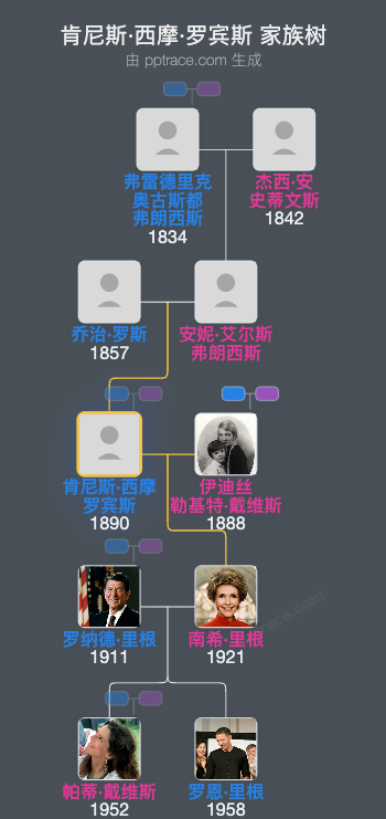 肯尼斯·西摩·罗宾斯家族树全览