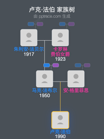 卢克·法伯家族树全览