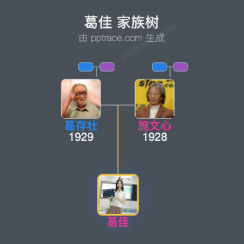 葛佳 家族树全览