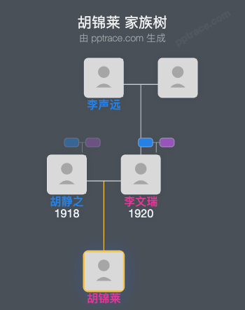 胡锦莱 家族树全览