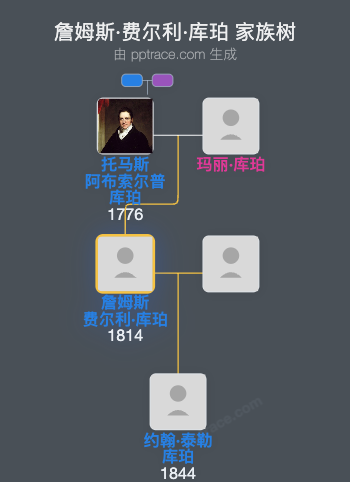 詹姆斯·费尔利·库珀家族树全览