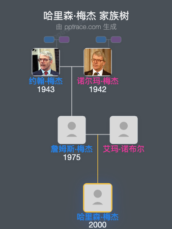 哈里森·梅杰家族树全览