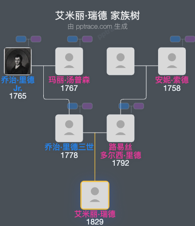 艾米丽·瑞德家族树全览