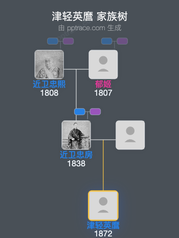 津轻英麿家族树全览