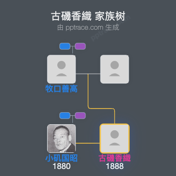 古磯香織家族树全览